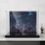 Acrylic Display Case for Lego 76261 Man Decisive Battle Model Transparent Dustproof Protective Box for Building Blocks